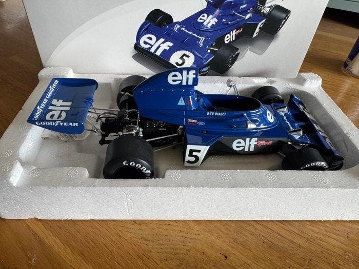 TSM Model 1:18 - Model sportwagen - Tyrrell 006 1973 #5 -, Hobby en Vrije tijd, Modelauto's | 1:5 tot 1:12