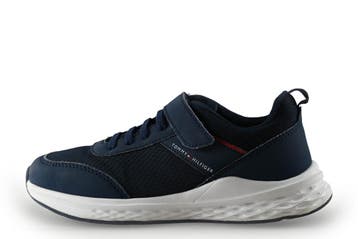 Tommy Hilfiger Sneakers Jongens in maat 34 Blauw, Enfants & Bébés, Verzenden, Schoenen