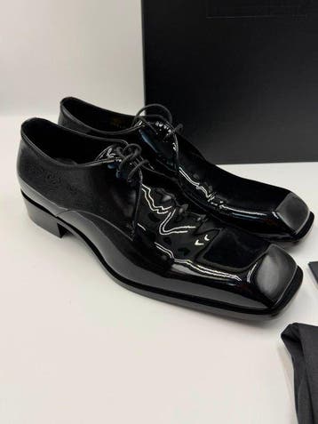 Saint Laurent - Veterschoenen - Maat: EU 43, Kleding | Heren, Schoenen, Nieuw