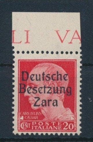 Duitse Rijk - Bezetting van Zara 1943 - Italiaanse postzegel, Postzegels en Munten, Postzegels | Europa | Duitsland