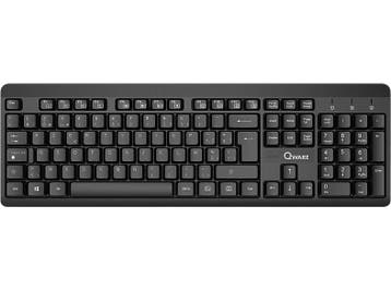 Qware - Draadloos toetsenbord - Azerty - Zwart, Verzenden, Qware, Draadloos, Nieuw