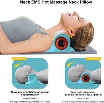 EMS Nekmassage met warmte - 40% korting! Retour deal., Verzenden, Zo goed als nieuw, Overige typen