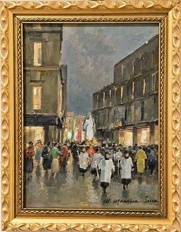 Mario Maresca Serra (1912 - 1991) - Processione