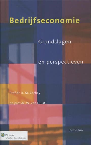 Bedrijfseconomie 9789013080766 M. Corbey, Boeken, Verzenden, Gelezen, M. Corbey