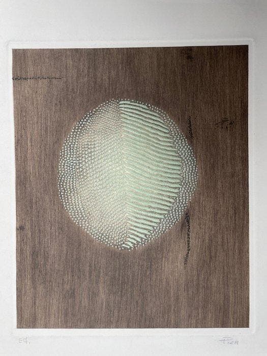 Arthur-Luiz Piza (1928-2017) - Abstraction Circulaire -, Antiek en Kunst, Antiek | Overige Antiek