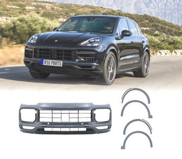 KIT CARROSSERIE PORSCHE CAYENNE 18-23 LOOK TURBO, Verzenden
