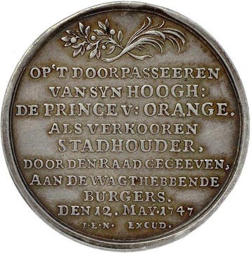 Nederland, Amsterdam Republic. AR Reward Token for the Civil, Postzegels en Munten, Munten | Nederland