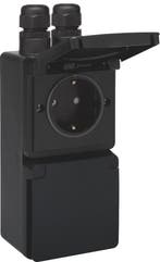 Niko Hydro IP55 Dubbele Verticale Oppervlakte Stopcontact, Verzenden, Nieuw