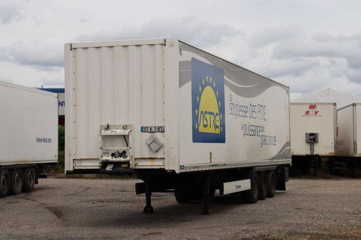 Veiling: Gesloten Oplegger Krone SD 2015, Autos, Camions, Enlèvement