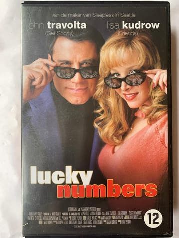 LUCKY NUMBERS (EX RENTAL) (VHS), Cd's en Dvd's, Gebruikt