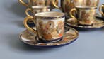 Rare Marked Satsuma Tea Set - Theeservies (13) - Aardewerk -