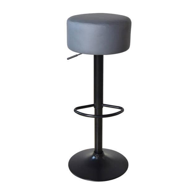 2dekans | VDD Elegante Barkrukken met Grijze Zitting en, Huis en Inrichting, Stoelen, Ophalen of Verzenden