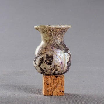 Pot - Zalfpotje / unguentarium - Glas - Oud-Romeins