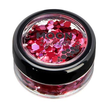 Moon Glitter Mystic Chunky Glitter Valentines 3g, Hobby & Loisirs créatifs, Articles de fête, Verzenden