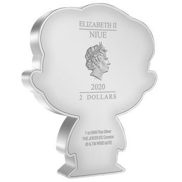 Niue. 2 Dollars 2020 1 oz $2 NZD Niue Silver DC Comics Joker