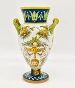 Richard Ginori (1870-1930) - Vaas (2) - kaarsenhouder -