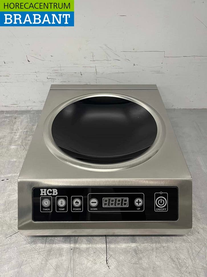 RVS Inductie wok wokbrander wokplaat 3,5 kW 230V Horeca, Zakelijke goederen, Horeca | Keukenapparatuur, Ophalen of Verzenden