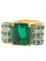 Sans prix de réserve - Bague - 9 carats Argent, Or jaune