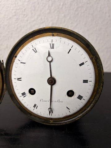 Horloge Empire Cuivre - 1800-1850, Antiquités & Art
