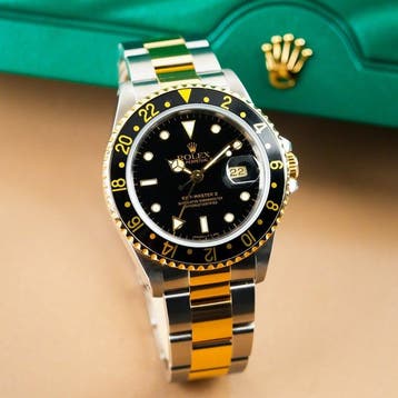 Rolex - GMT-Master II Two Tone 18k Gold - 16713 - Homme -