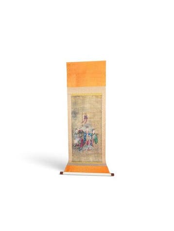 Peinture chinoise sur rouleau - Chine - XXe siècle