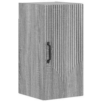 vidaXL Badkamer wandkast HOORN Grijs Sonoma 30 x 31 x 59 cm, Verzenden