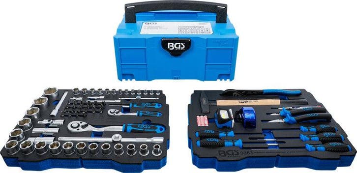 Set dopsleutels hamers tangen en schroevendraaiers (1/4) / (, Autos : Divers, Outils de voiture, Envoi