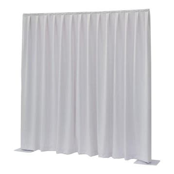 WENTEX® Pipe en Drape Medium Gloss Satin gordijn 300x500cm, Verzenden