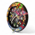 Moon24 - “Subamariner Bearbrick Pop Art” Wall Clock Pop Art