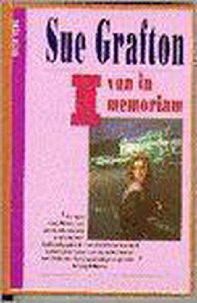 I van in memoriam / Kinsey Millhone / 9 9789062916474, Boeken, Thrillers, Gelezen, Verzenden