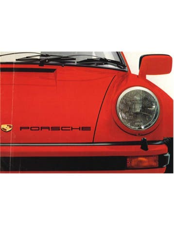1976 PORSCHE PROGRAMMA BROCHURE DUITS