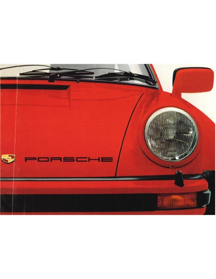 1976 PORSCHE PROGRAMMA BROCHURE DUITS, Livres, Autos | Brochures & Magazines