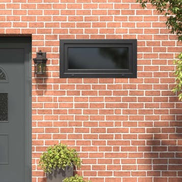 vidaXL Kelderraam RISOR 100 x 50 cm PVC en Glas, Verzenden