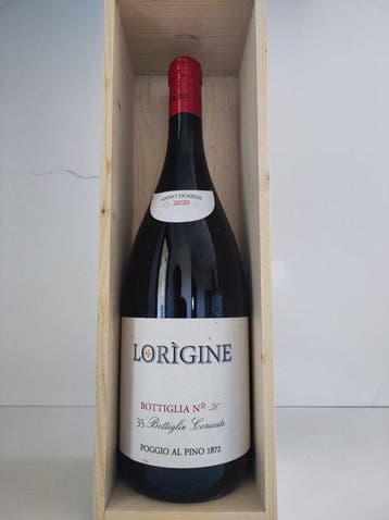2021 Poggio al Pino 1872, Lorigine - Toscane IGT - 1 Magnum, Nieuw