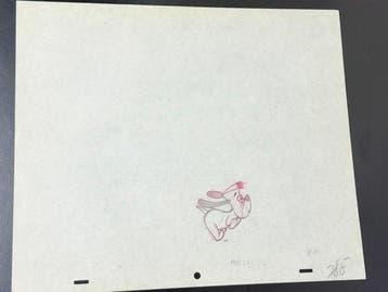 Dixieland Droopy (1954) - 1 Dessin original danimation de
