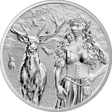 Duitsland. 5 Mark 2023 Valkyries: Ostara Silver Coin 1 oz, Timbres & Monnaies, Monnaies | Europe | Monnaies non-euro