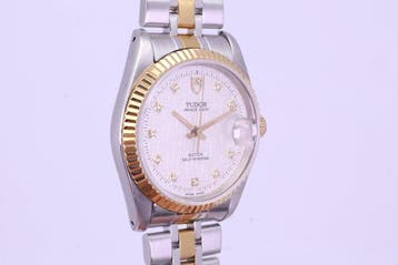 Tudor - Prince Date - Zonder minimumprijs - 74033 | Silver