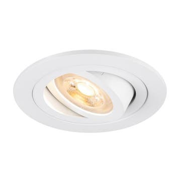 SLV NEW TRIA inbouw spot rond 93mm GU10 kantelbaar en, Verzenden