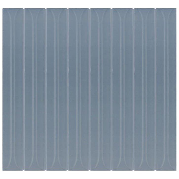 Wandtegel Blauw 5x40cm (Muurtegels, Muur- en plafondtegels), Doe-het-zelf en Bouw, Tegels, Minder dan 20 cm, 40 tot 60 cm, 10 m² of meer