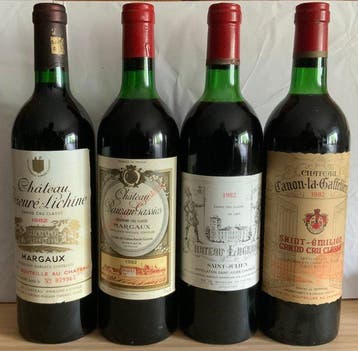 1982 Chateau Prieure-Lichine, Ch. Rausan Gassies, Ch., Verzamelen, Nieuw