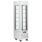 Koel-/Vriesvitrine | EXALTA | 260L | Wit | +5°C/-22°C |, Verzenden
