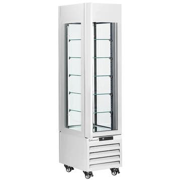 Koel-/Vriesvitrine | EXALTA | 260L | Wit | +5°C/-22°C |, Verzenden