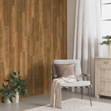 vidaXL Wandpanelen 30 st Donkerbruin PVC, Verzenden