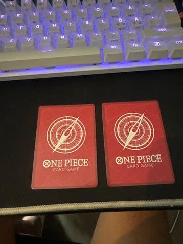 Bandai - 2 Card - One Piece - Luffy & Ace Foil, Alternate, Nieuw