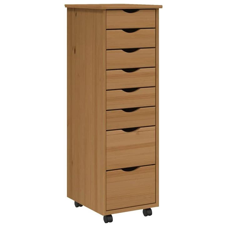 Ladekast MOSS | 8 lades | Tweede kansje, Huis en Inrichting, Kasten | Ladekasten, 25 tot 50 cm, Zo goed als nieuw, Grenenhout