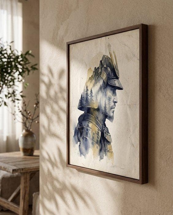 MEDSAN - Mountain Samurai () - UNIQUE WORK, Antiquités & Art, Art | Objets design
