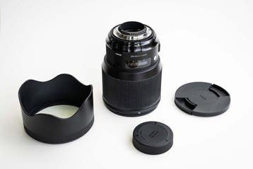 Sigma 85mm F/1.4 ART DG HSM Nikon FX + Hoya filter Prime, Nieuw