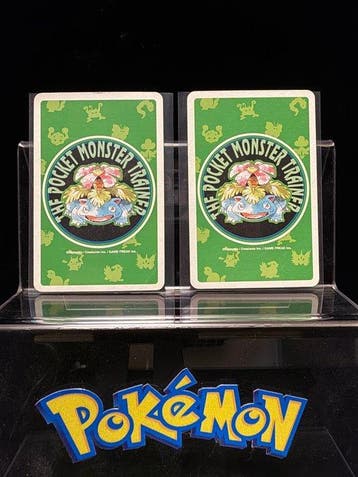 Pokémon - 4 Card - Vintage 1996 Pokémon lot of 4 Poker