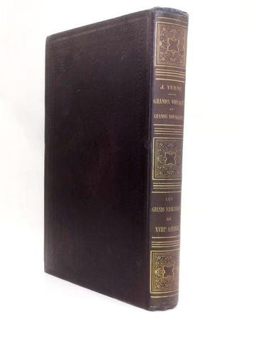 Jules Verne - Les grands navigateurs du XVIIIe siècle [rare