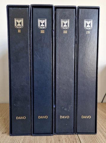 Israël 1970/2004 - Grote verzameling in 4 DAVO LX-albums +, Gestempeld